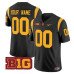 Men's USC Trojans ACTIVE PLAYER Custom Black 2024 F.U.S.E. Vapor Limited Stitched Jersey