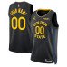 Men's Golden State Warriors Active Player Custom Black 2024-25 Statement Edition Stitched Basketball Jersey