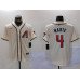 Men's Arizona Diamondback #4 Ketel Marte Cream Cool Base Limited Stitched Jersey