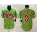 Men's Philadelphia Phillies #3 Bryce Harper Light Green Phanatic Limited Stitched Jersey