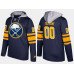 Adidas Sabres Men's Customized Name And Number Blue Hoodie