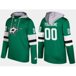 Adidas Stars Men's Customized Name And Number Green Hoodie