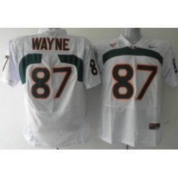 Miami Hurricanes #87 Wayne White Jersey