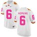 Clemson Tigers 6 Tavien Feaster White Breast Cancer Awareness College Football Jersey