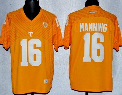 Tennessee Volunteers #16 Peyton Manning 2013 Orange Jersey