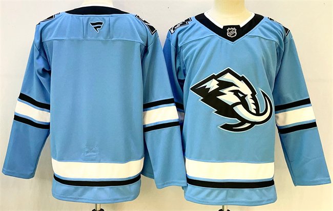 Men's Utah Mammoth Blank Blue 2025 Stitched Jersey
